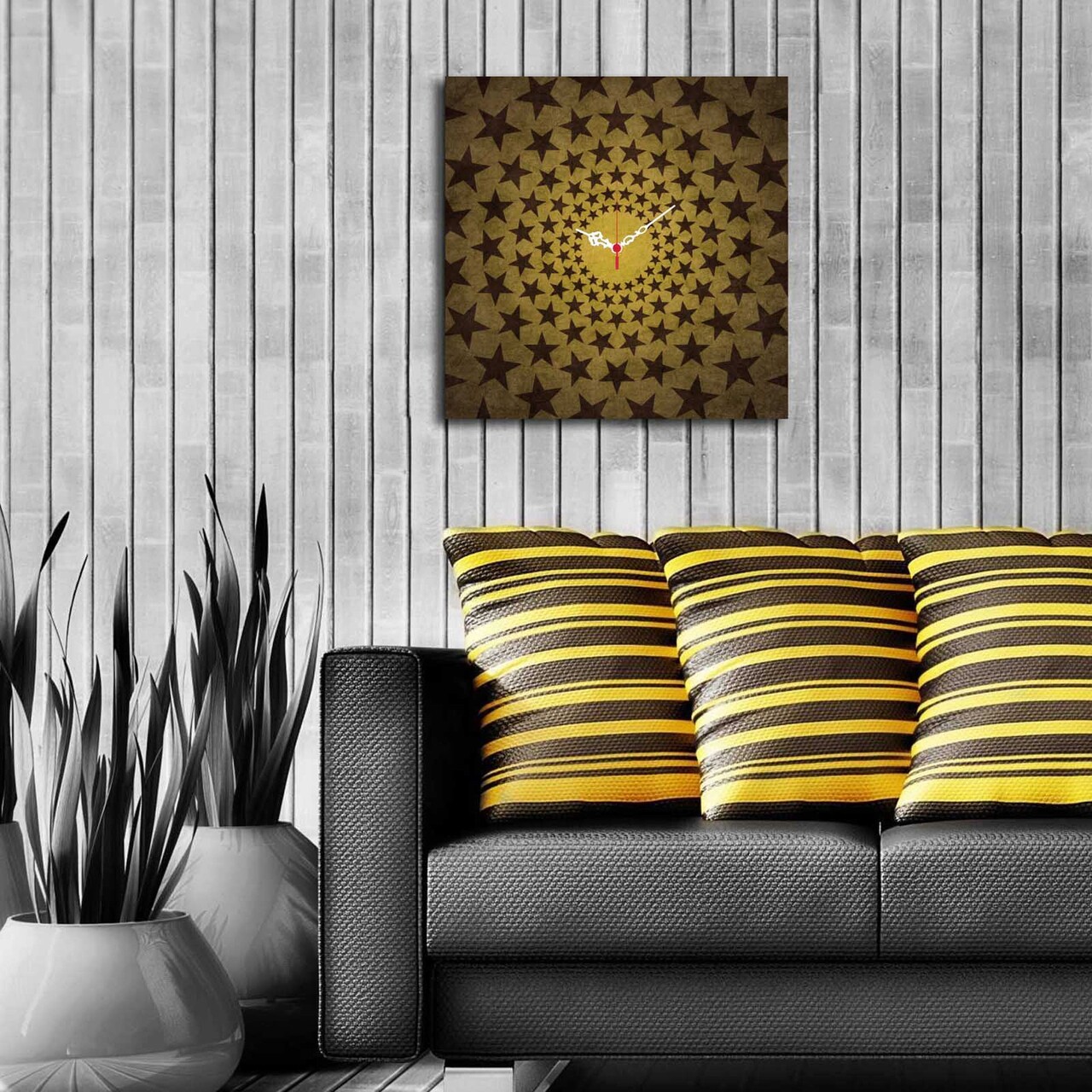 Ceas de perete, Msk-38, Dimensiune: 40 x 40 cm, Multicolor - imagine 3